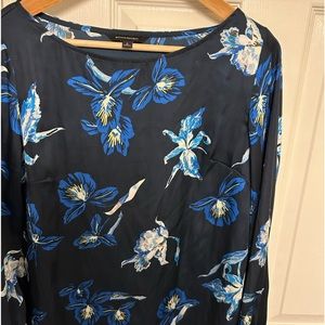 Banana republic floral blouse